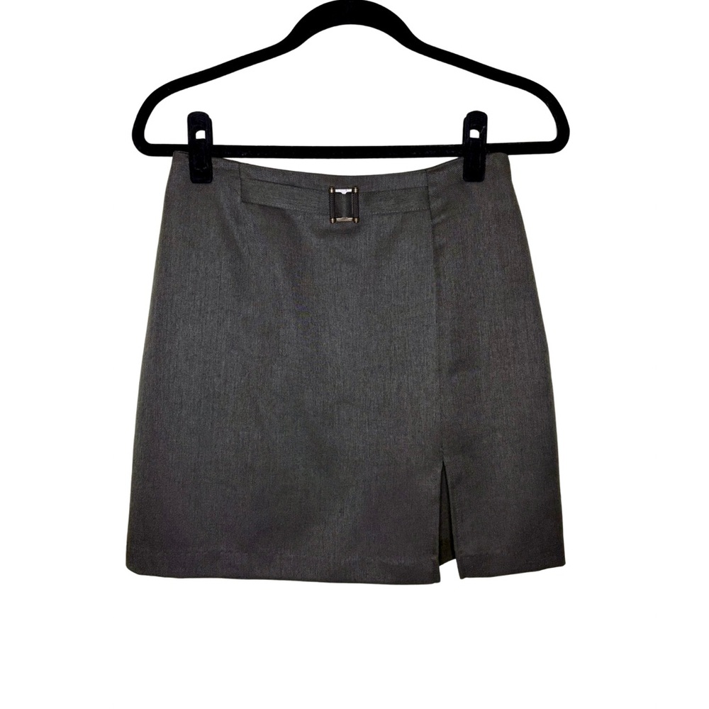 Vintage 90s Green Mini Skirt